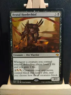 Brutal Hordechief - Fate Reforged - Mythic - LP to NM (see pics) MTG - Image 1