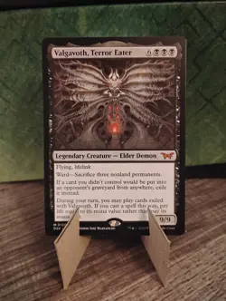 Valgavoth Terror Eater Duskmourn regular mythic rare NM Unplayed - Image 1