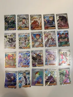 Pokemon TCG Lot Of 20 Illustration Rare Full Art Trainer Cards NM Free Shipping - Image 1