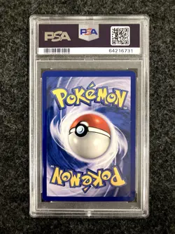 PSA 7 Poliwrath 13/102 WOTC Base Set Unlimited Holo Rare Pokemon TCG - Image 2
