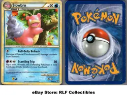 2010 Pokemon, HGSS Undaunted, #38/90 Slowbro, Uncommon (b) - Image 1