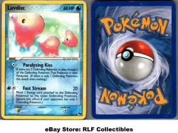2006 Pokemon, POP Series 2, #14/17 Luvdisc, Common (b) - Image 1