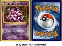 2016 Pokemon, XY Evolutions, #45/108 Nidoking, Holo Rare (b) - Image 1