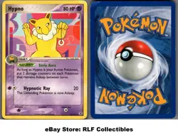 2004 Pokemon, EX Firered & Leafgreen #25/112 Hypno, Rare - Image 1