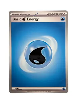 New: 2023 Pokemon TCG Basic Water Energy Scarlet & Violet Base Set Regular - Image 1