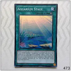 Aquarium Stage - DRL2-EN042 - Super Rare 1st Edition Yugioh - Image 1