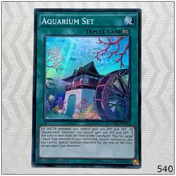 Aquarium Set - DRL2-EN043 - Super Rare 1st Edition Yugioh - Image 1