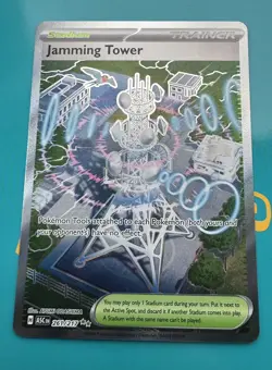 Jamming Tower 261/217 Ascended Heroes Pokemon Card - Pack Fresh! - Image 1