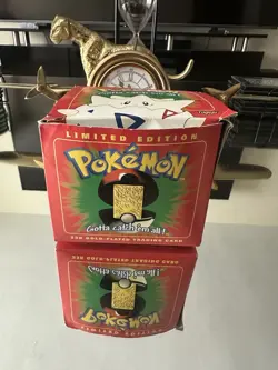 Burger King Togepi Pokemon 23K Gold-Plated Trading Card - Image 1