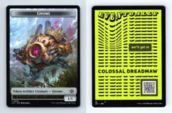 Gnome #16 MTG The Lost Caverns Of Ixalan 2023 Token TCG Card - Image 2