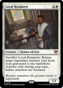 Loyal Retainers - 0039 - Mythic - Commander Masters CMM MTG - Image 1