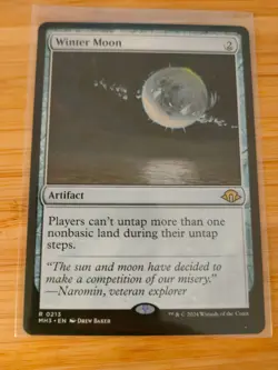MTG Winter Moon 0215 Modern Horizons 3 M/NM Free UK P&P - Image 1