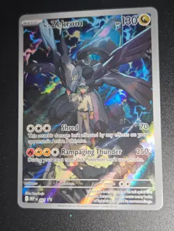 Pokemon TCG N’s Zekrom MEP 031 Black Star Promo Near Mint - Image 3