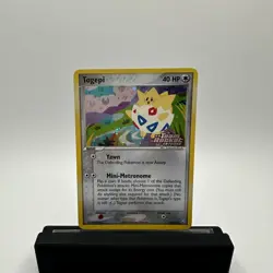 2004 Pokemon Ex Team Rocket Returns 50/109 Togepi Reverse Holo TRUE NEAR MINT - Image 1