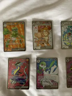 Pokemon Scarlet And Violet Base Set Complete Full Art Set - Image 2