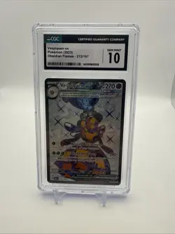 Vespiquen EX 212/197 Obsidian Flames Full Art Ultra Rare Pokemon CGC 10 GEM MINT - Image 1