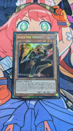 YuGiOh! | Inzektor Hornet | GRCR-EN038 Collector Rare | 1st Ed. NM - Image 2