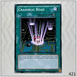 Crashbug Road - GENF-EN050 - Common 1st Edition Yugioh - Image 1
