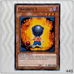 Crashbug X - GENF-EN009 - Common 1st Edition Yugioh - Image 1