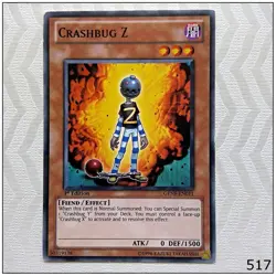 Crashbug Z - GENF-EN011 - Common 1st Edition Yugioh - Image 1