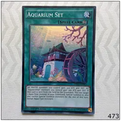 Aquarium Set - DRL2-EN043 - Super Rare 1st Edition Yugioh - Image 1