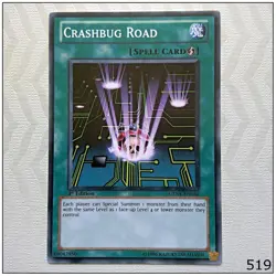 Crashbug Road - GENF-EN050 - Common 1st Edition Yugioh - Image 1