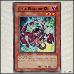 Spell Reactor - RE - CRMS-EN014 - Common 1st Edition Yugioh - Image 1