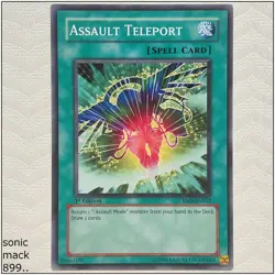 Assault Teleport - CRMS-EN052 - Common 1st Edition Yugioh - Image 1