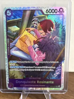 One Piece - Donquixote Rosinante OP10-072 SR NM/M Condition -English - Image 1