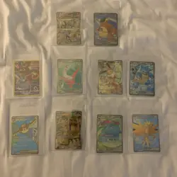 Pokemon TCG Lot of 10 Mixed Card Set - Image 1