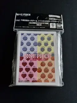 ONE PIECE Devil Fruit 70 Official Card Sleeves Limited Card Bandai - Image 1