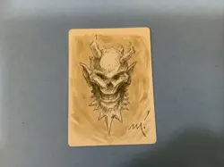 MTG Magic Final Punishment Signed Sketched Artist Proof x1 Scourge SCG Thompson - Image 2