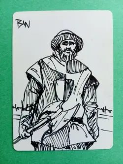 MTG Magic Grafted Skullcap Signed Artist Proof w/ Sketch x1 7th Brad Williams - Image 2