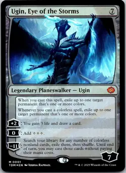 Ugin, Eye of the Storms 1 Tarkir: Dragonstorm NM FOIL MTG - Image 1