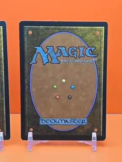 🔵🔵🔵 (2) 1995 MAGIC The Gathering MAHAMOTI DJINN 4TH EDITION PLAYED 🔵🔵🔵 - Image 5