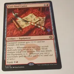 Cori-Steel Cutter Promo Rare Tarkir Dragonstorm - Image 1