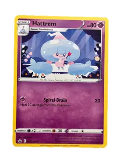 New: 2021 Pokemon TCG Hattrem 072 Swsh06: Chilling Reign Regular Uncommon - Image 1