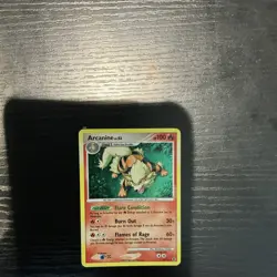 Pokemon Arcanine Lv. 53 Holo 1/111 Platinum Rising Rivals Holo 2009 Nm(-) - Image 1