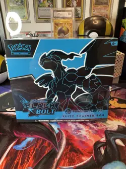 Pokemon Scarlet & Violet Black Bolt Pokemon Center ETB Factory Sealed - Image 1