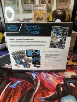 Pokemon Scarlet & Violet Black Bolt Pokemon Center ETB Factory Sealed - Image 3