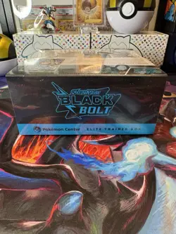 Pokemon Scarlet & Violet Black Bolt Pokemon Center ETB Factory Sealed - Image 5