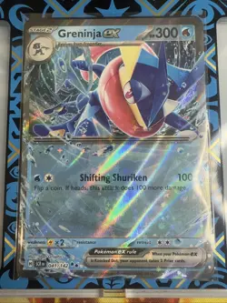 Greninja EX - 041/142 - NM/M - Ultra Rare - Stellar Crown - Pokemon TCG - Image 1