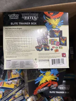 Pokemon TCG Hidden Fates Elite Trainer Box ETB New Factory Sealed - Image 2