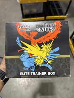 Pokemon TCG Hidden Fates Elite Trainer Box ETB New Factory Sealed - Image 3