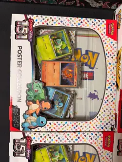 Pokemon TCG. 3x 151 Poster Collection + Zapdos EX Collection - Image 2