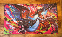 Playmat - Pokemon TCG Mega Charizard X ex Ultra Premium Collection UPC - New - Image 1