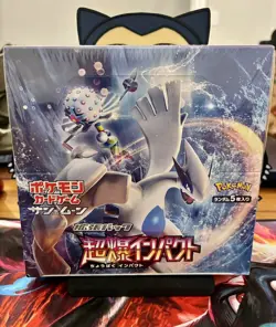 Pokemon Sun & Moon Super Burst Impact 2019 Booster Box Japanese SEALED US SELLER - Image 1