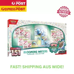 Pokemon TCG Scarlet & Violet 151 Blooming Waters Premium Collection ✅IN HAND✅ - Image 1