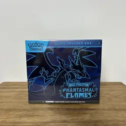 Pokemon TCG - Mega Evolution Phantasmal Flames Elite Trainer Box ETB New Sealed - Image 1