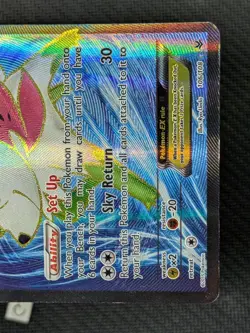 Shaymin EX 106/108 - Roaring Skies XY Full Art Ultra Rare Pokemon TCG MP - Image 5